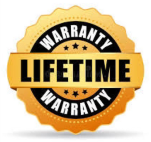 Lifetime Warranty